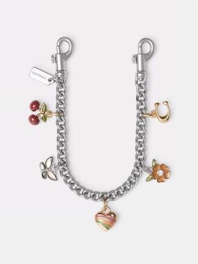 Coach Outlet Swagger Chain With Charms in Silver